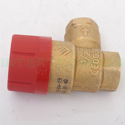 Предохранительный клапан Prescor 3 bar 1-2 резьбовой - фото №1